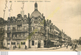 62.  BERCK PLAGE .  Avenue De La Gare. Terrasse . - Berck