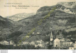 38.  VINAY SAINT-GERVAIS .  Vue Générale . Route Des ECOUGES . - Vinay