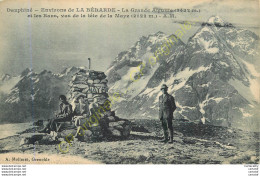 38.  LA BERARDE . La Grande AIguille Et Les Bans Vus De La Tête De La Maye . - Otros & Sin Clasificación