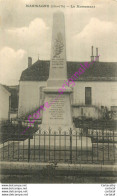 21.  MARMAGNE .  Le Monument ( Aux Morts ) . - Other & Unclassified