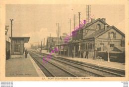 59.  LE PONT DE LA DEULE .  La Gare . Intérieur . - Andere & Zonder Classificatie