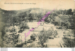 30. SAINTE CECILE D'ANDORGE . Centre Du Village . - Other & Unclassified