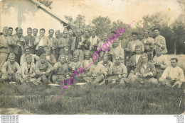 Photo-CPA . Souvenir Des Manoeuvres De Tir Au CAMP DE CHAMBARAN . 1923 . ( Militaires Soldats ) - Otros & Sin Clasificación