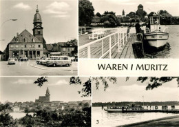 73031776 Waren Mueritz Markt Kietzbruecke Muehlenberg Waren Mueritz - Waren (Mueritz)