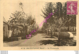30.  SAUVETERRE .  La Promenade .  GARD . - Other & Unclassified
