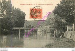 03.  HERISSON .  La Passerelle Et L'Armance . - Andere & Zonder Classificatie