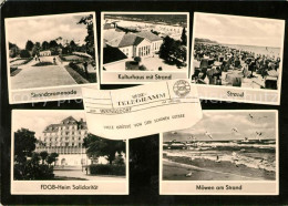 73031765 Heringsdorf Ostseebad Usedom Strandpromenade Strand Kulturhaus FDGB Hei - Sonstige & Ohne Zuordnung