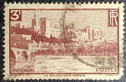 FRANCE Timbre Y&T N° 391. 3Fr AVIGNON. (USED) Bon Centrage.... - Used Stamps