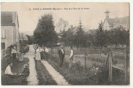 CPA 51 _ PORT à BINSON (Marne) _ Rue Du Clos De La Poste {S21-24} - Autres & Non Classés