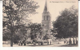 Carte  France 18  - Marmagne - Place De L'Eglise -  PRIX FIXE - ( Cd074) - Autres & Non Classés