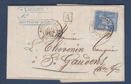 Haute Garonne - Cachet 17 ST GAUDENS + Boite Urbaine A - 1877-1920: Periodo Semi Moderno