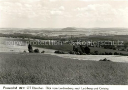 73031645 Boernchen Bannewitz Blick Vom Lerchenberg Nach Luchberg Und Geising Boe - Bannewitz