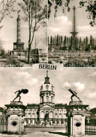 73031628 Berlin Siegessaeule Funkturm Charlottenburger Schloss Berlin - Sonstige & Ohne Zuordnung