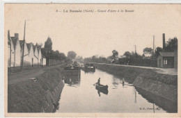 LA BASSEE (59) Canal DAire à La Bassée - Péniches, Barque - Ed. B.F. N° 8   - Parfait état - Other & Unclassified