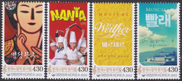 South Korea KPCC2951-4 Korean Musical, The Last Empress, Nanta, Werther, PPallae, Musicale - Music