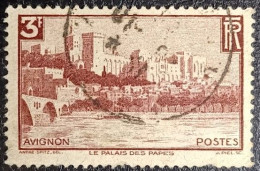 FRANCE Timbre Y&T N° 391. 3Fr AVIGNON. (USED). - Used Stamps