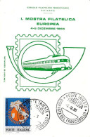 [MD9717] CPM - TRIESTE - CIRCOLO FILATELICO FERROVIARIO I° MOSTRA FILATELICA CON ANNULLO 1965 - PERFETTA - Non Viaggiata - Trieste