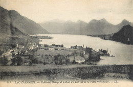 CPA France Lac D' Annecy Talloires Duingt Et Le Bout Du Lac - Otros & Sin Clasificación
