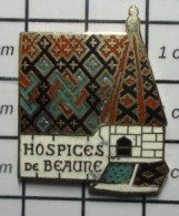 912B Pin's Pins / Beau Et Rare / BOISSONS / C'est Mieux Que La Cantine De L'EHPAD : HOSPICES DE BEAUNE COINDEROUX CORNER - Bebidas