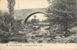 CPA France Saint-Galmier Le Pont Des Romains - Other & Unclassified