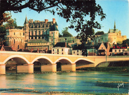 37 AMBOISE LE CHÂTEAU ET LE PONT SUR LA LOIRE - Amboise