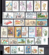 Czech Republic 2000-09 - Lot Of 31v  Stamps - Used Gestempelt - Gebraucht