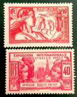 1937 EXPOSITION INTERNATIONALE PARIS 1937 A.E.F. ET MARTINIQUE - NEUF* - Nuovi