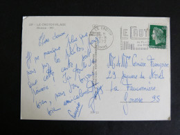 LE CROTOY - SOMME - FLAMME SUR MARIANNE CHEFFER - LE CROTOY PLAGE MULTIVUES - Mechanical Postmarks (Advertisement)