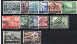 Grece N° 0726 à 740 Série Touristique, 13 Valeurs (voir Détail) - Used Stamps