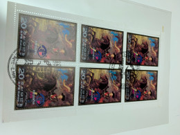 Korea Stamp CTO Used Horses - Pferde