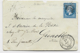 VAR N° 22 GC 3076 TYPE 15 LA RADE DE TOULON 21 JUIN 1865 B/TB - 1849-1876: Periodo Clásico