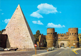 Rome - Porte Saint Paul Et Pyramide De Caio Cestio - Autres & Non Classés