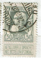78  Obl  à Ponts  Liége Départ  + 10 - 1905 Thick Beard