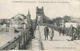 D8933 Couthures Vue Générale Prise Du Pont Suspendu - Other & Unclassified