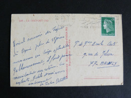 MERS LES BAINS - SOMME - FLAMME SUR MARIANNE CHEFFER - PORT LE TREPORT - Mechanical Postmarks (Advertisement)