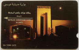 Bahrain Batelco 50 Units GPT - ISA Town Gate ( No C/N Deep Notch ) - Bahreïn