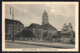 AK Berlin-Schöneberg, Rathaus Vom Stadtpark Gesehen  - Schoeneberg
