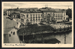 AK Braunschweig, Passanten Am Hauptbahnhof  - Braunschweig