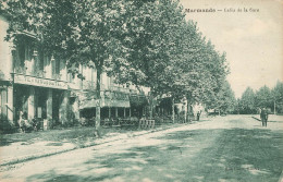 D8937 Marmande Cafés De La Gare - Marmande