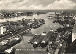 11623112 Basel BS Kleinhueninger Rheinhafen Fliegeraufnahme Basel BS - Altri & Non Classificati