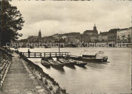 11622958 Basel BS Rheinbruecke Martins-Kirche Basel BS - Autres & Non Classés