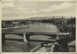 11622951 Basel BS Rheinpanorama Rheinbruecken Basel BS - Autres & Non Classés