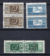 ITALIE Ca. 1947-48: Lot D' Obl. "Colis Postaux" - Postal Parcels