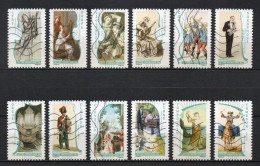 - FRANCE Adhésifs N° 390/401 Oblitérés - Série Complète LA MUSIQUE 2010 (12 Timbres) - - Used Stamps