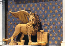 Venise - Lion De Saint Marc - Détail De La Tour De L'Horloge - Venezia (Venice)