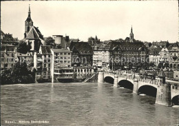 11622818 Basel BS Mittlere Rheinbruecke Strassenbahn Tram Basel BS - Autres & Non Classés