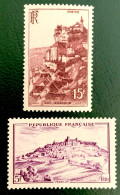 1946 FRANCE N 763 / 759 VEZELAY . ROCAMADOUR - NEUF** - Unused Stamps