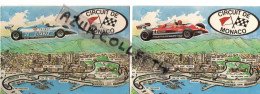 GRAND PRIX DE MONACO .LE CIRCUIT . 5 CARTES POSTALES - Grand Prix / F1