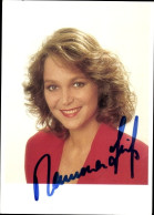 CPA Schauspielerin Ramona Leiß, Portrait, Autogramm - Attori