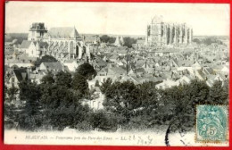 60 - OISE - BEAUVAIS -- PANORAMA PRIS DU PARC DES EAUX - CPA (390)_CP185 - Beauvais